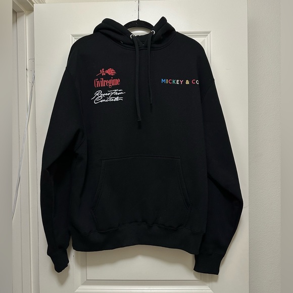 Civil Regime x Disney Mickey Mouse & Friends Black Graphic Hoodie - Picture 2 of 3